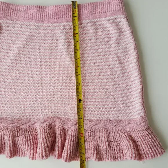 Love Shack Fancy ! Orchid Pink Heiress Mini Skirt - Picture 8 of 11